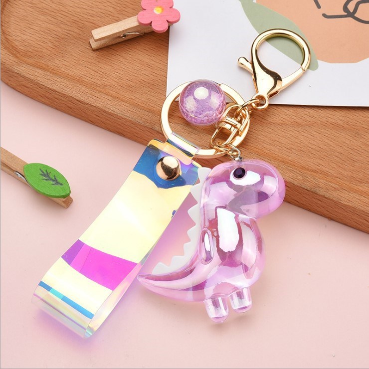 Dinosaur Acrylic Keychain