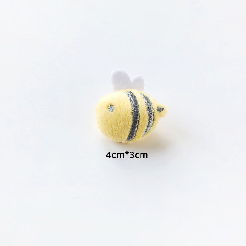 Cats & Fish Plush Brooch