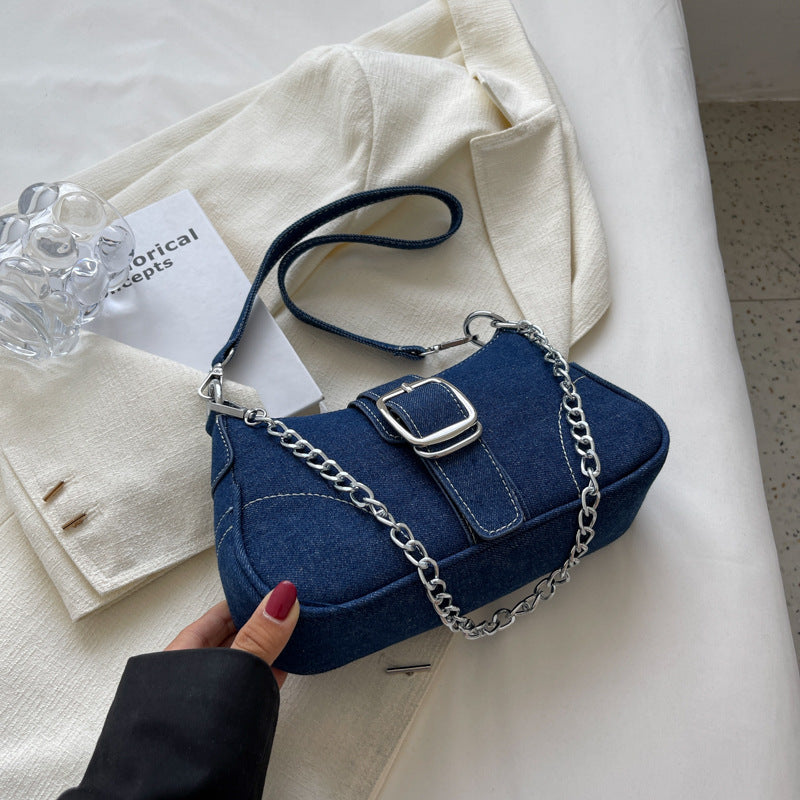 Denim Shoulder Bag