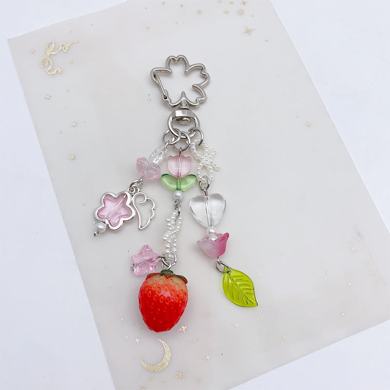 Strawberry Keychain