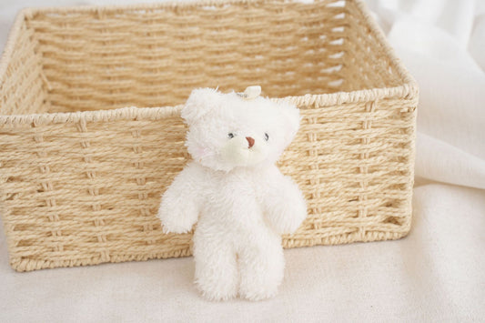 Bear & Bunny Plush Keychain
