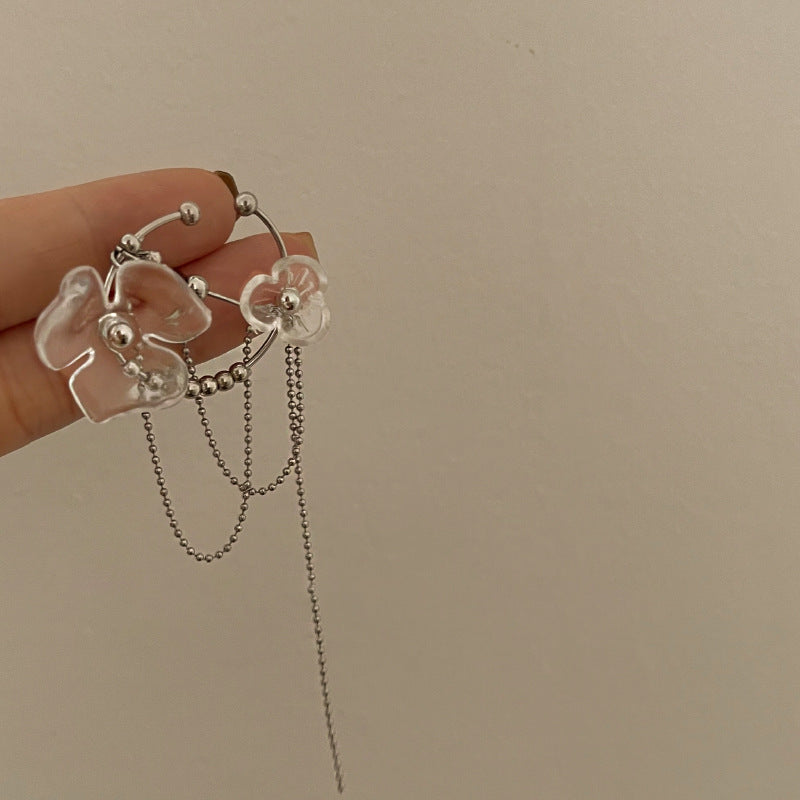 Floral Silver Ring