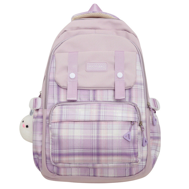 Plaid Backpack