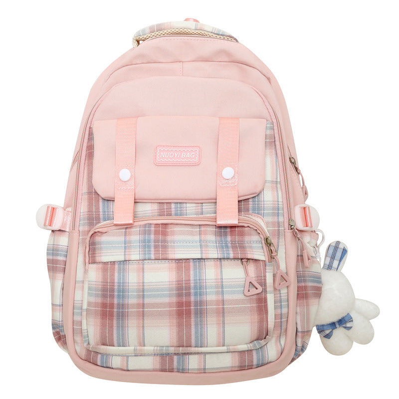 Plaid Backpack