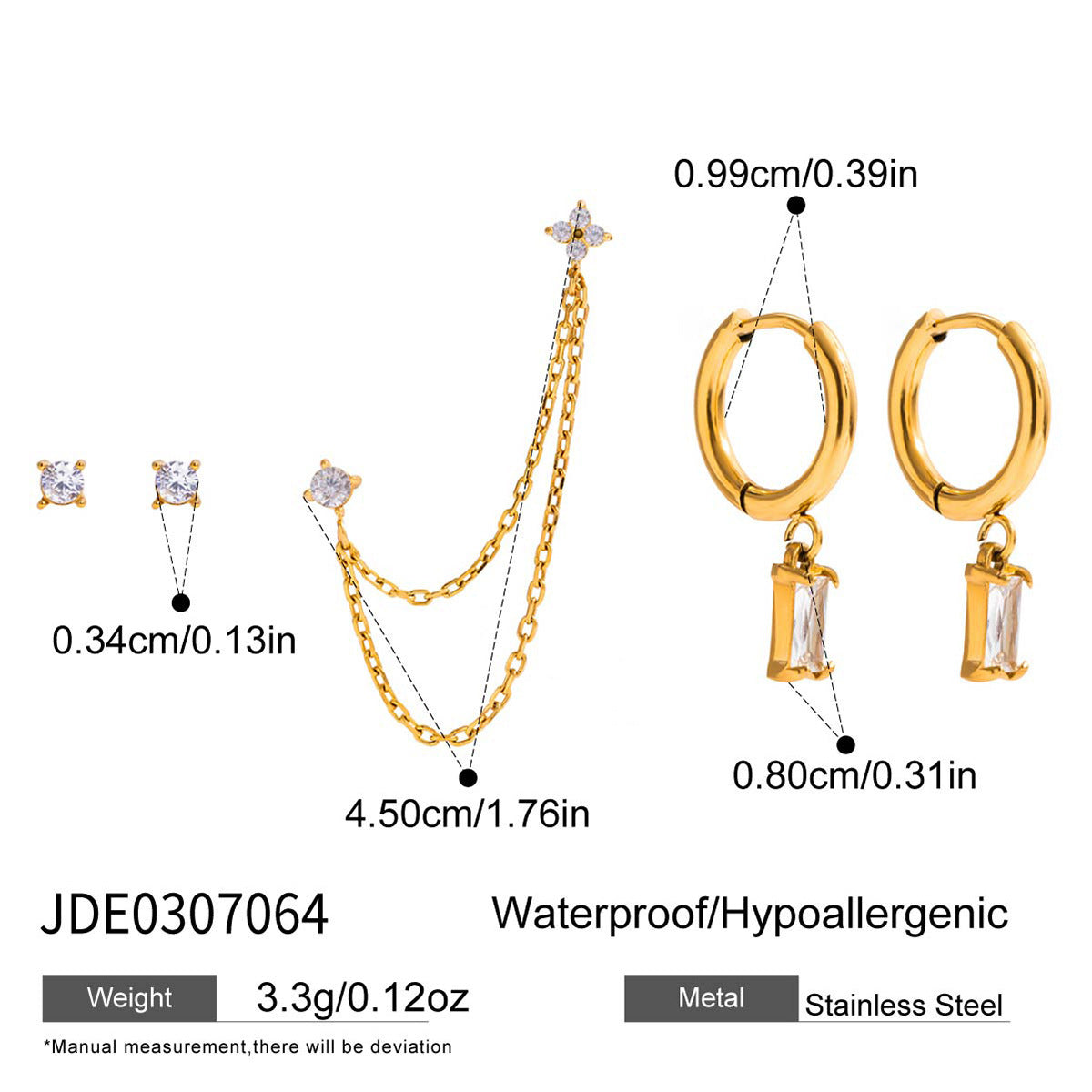 Earrings Light Luxury