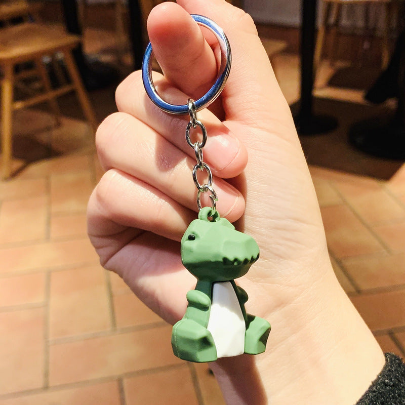 Geometric Animal Keychain