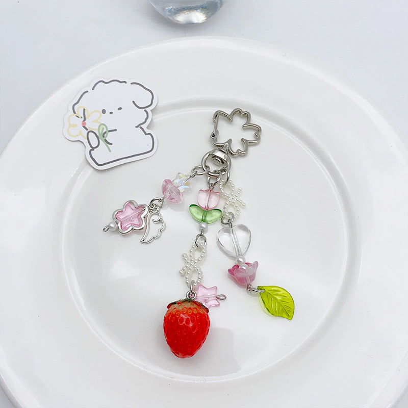 Strawberry Keychain