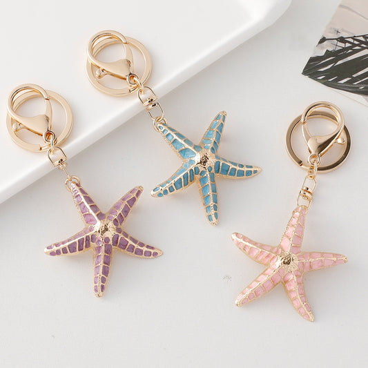 Starfish Keychain