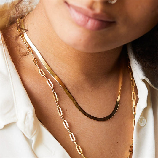 Double Layered Necklace | Gold | Silver | RoseGold