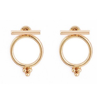 Simple Round Earrings