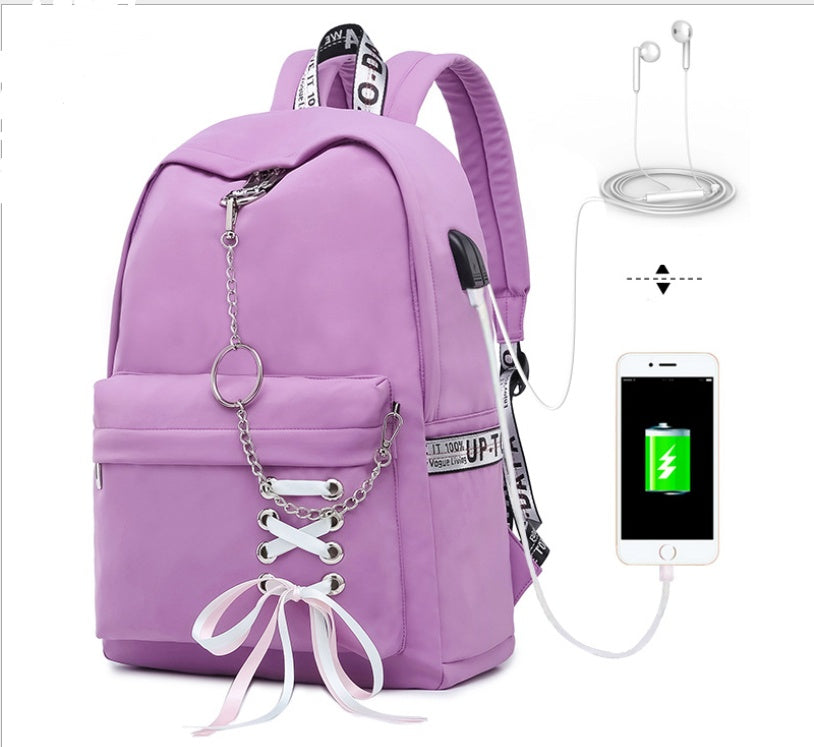 Backpack With Charging Port