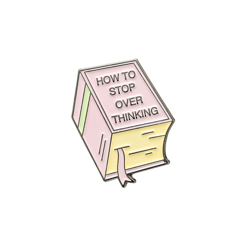 Overthinking Brooch