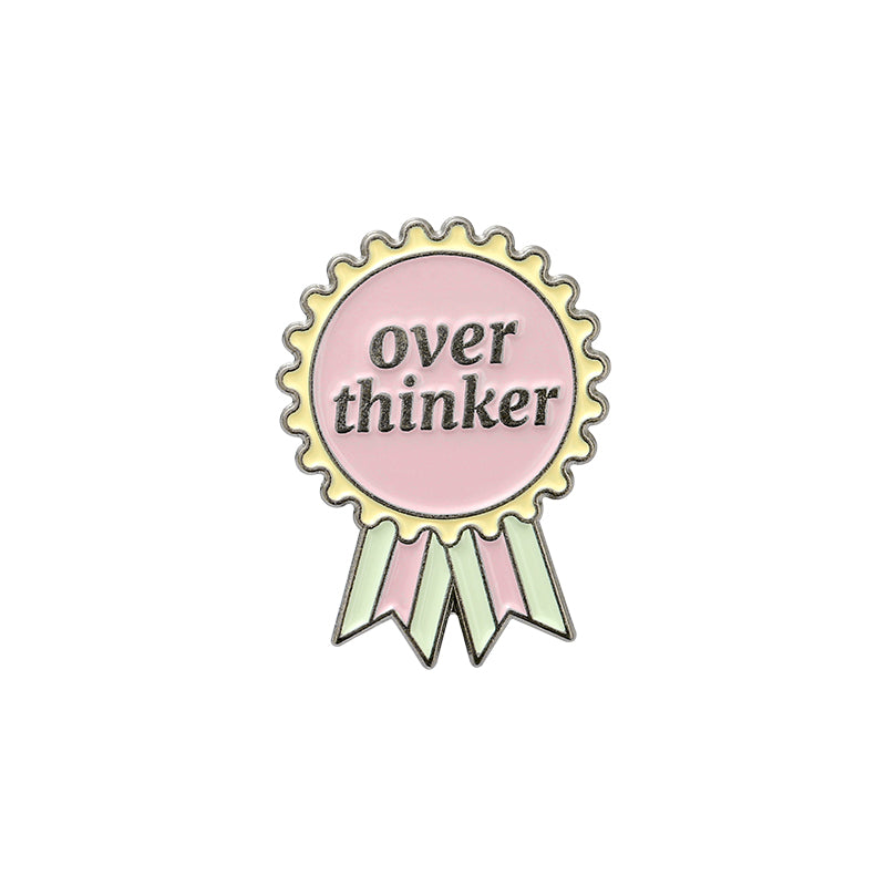 Overthinking Brooch