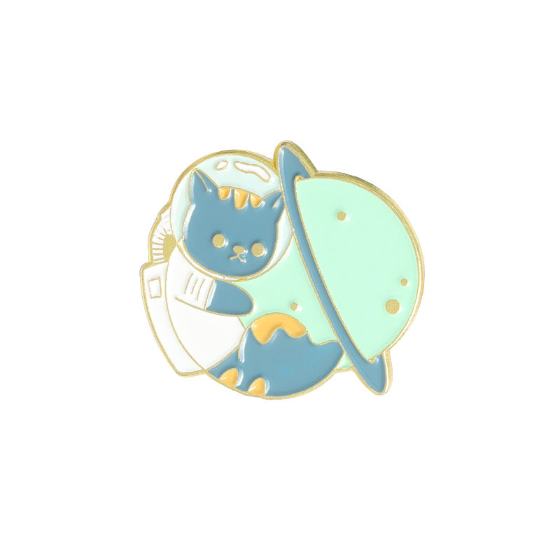 Space Cat Brooch
