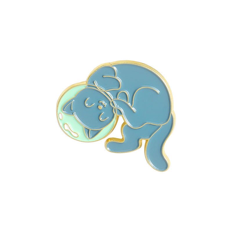 Space Cat Brooch