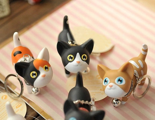 Cute Kitty Keychain
