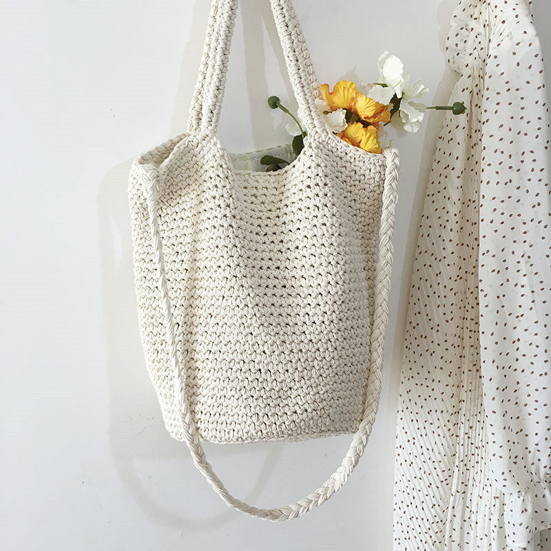 Woven Picnic Tote Bag