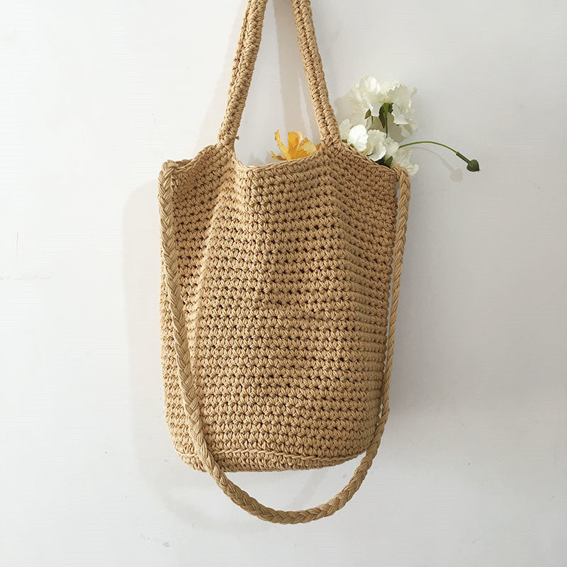 Woven Picnic Tote Bag