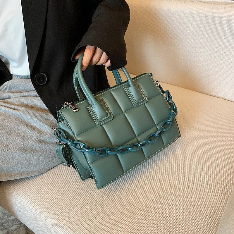 Diamond Chain Square Purse