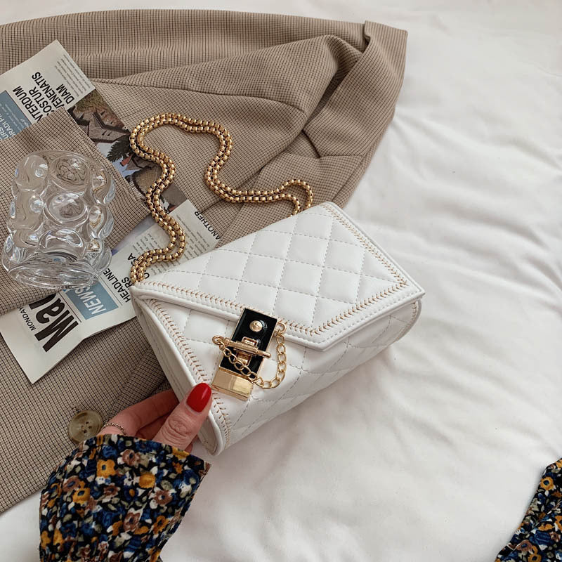 Black & White Chain Purse