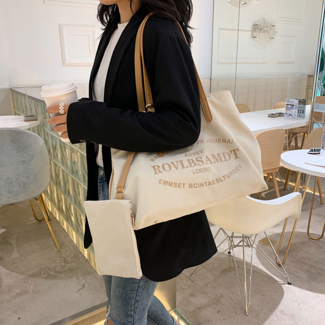 Canvas Large Tote Bag