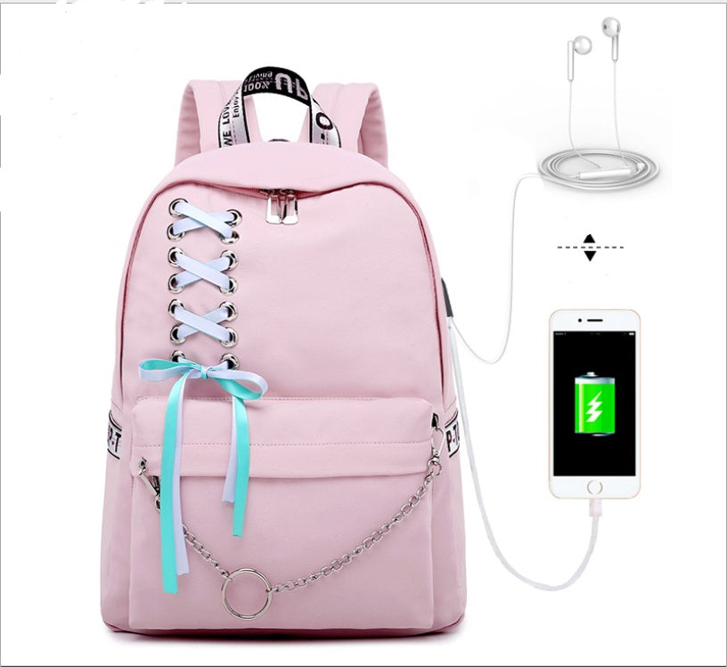 Backpack With Charging Port
