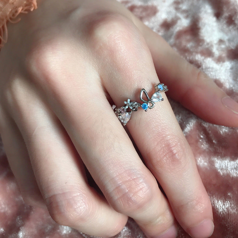 Japanese Style Silver Ring