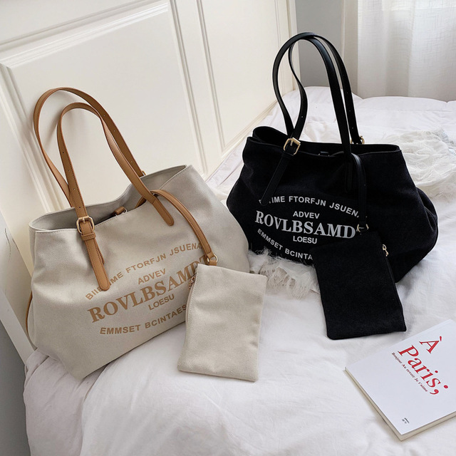 Canvas Large Tote Bag