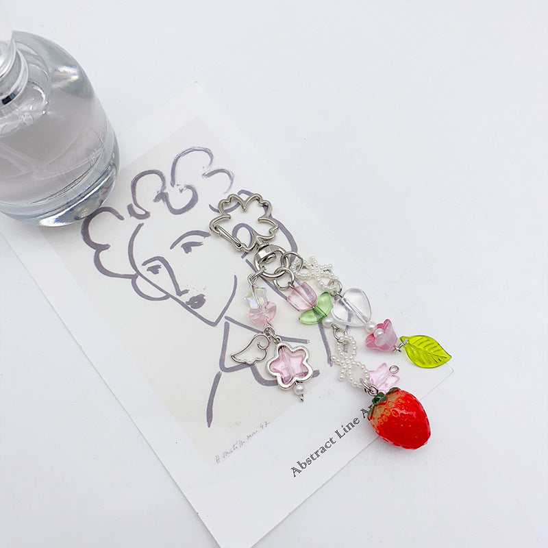 Strawberry Keychain