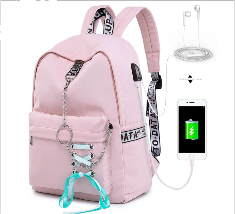 Backpack With Charging Port