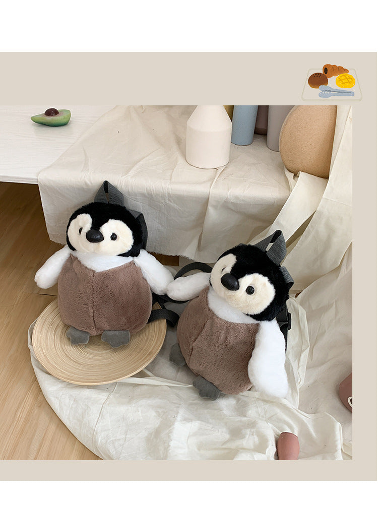 Penguin Plush Backpack