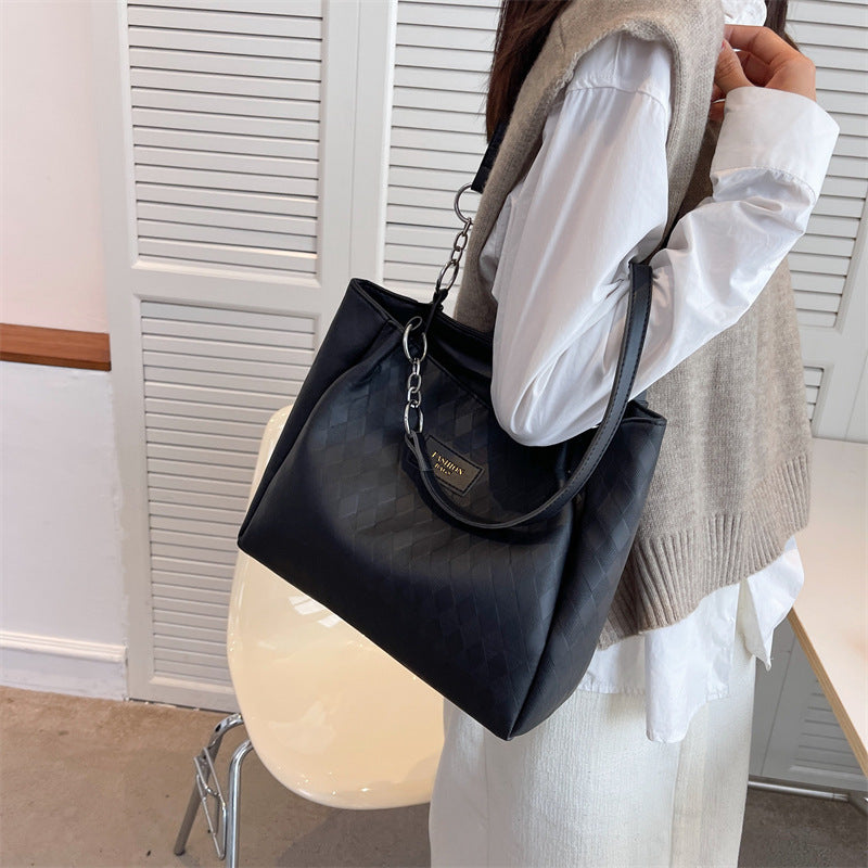 Rhombus Pattern Tote Bag