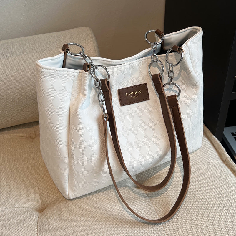 Rhombus Pattern Tote Bag