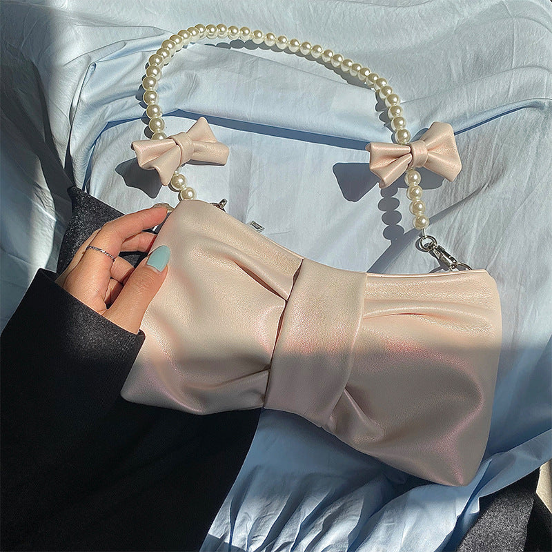 Pearly Bow Purse