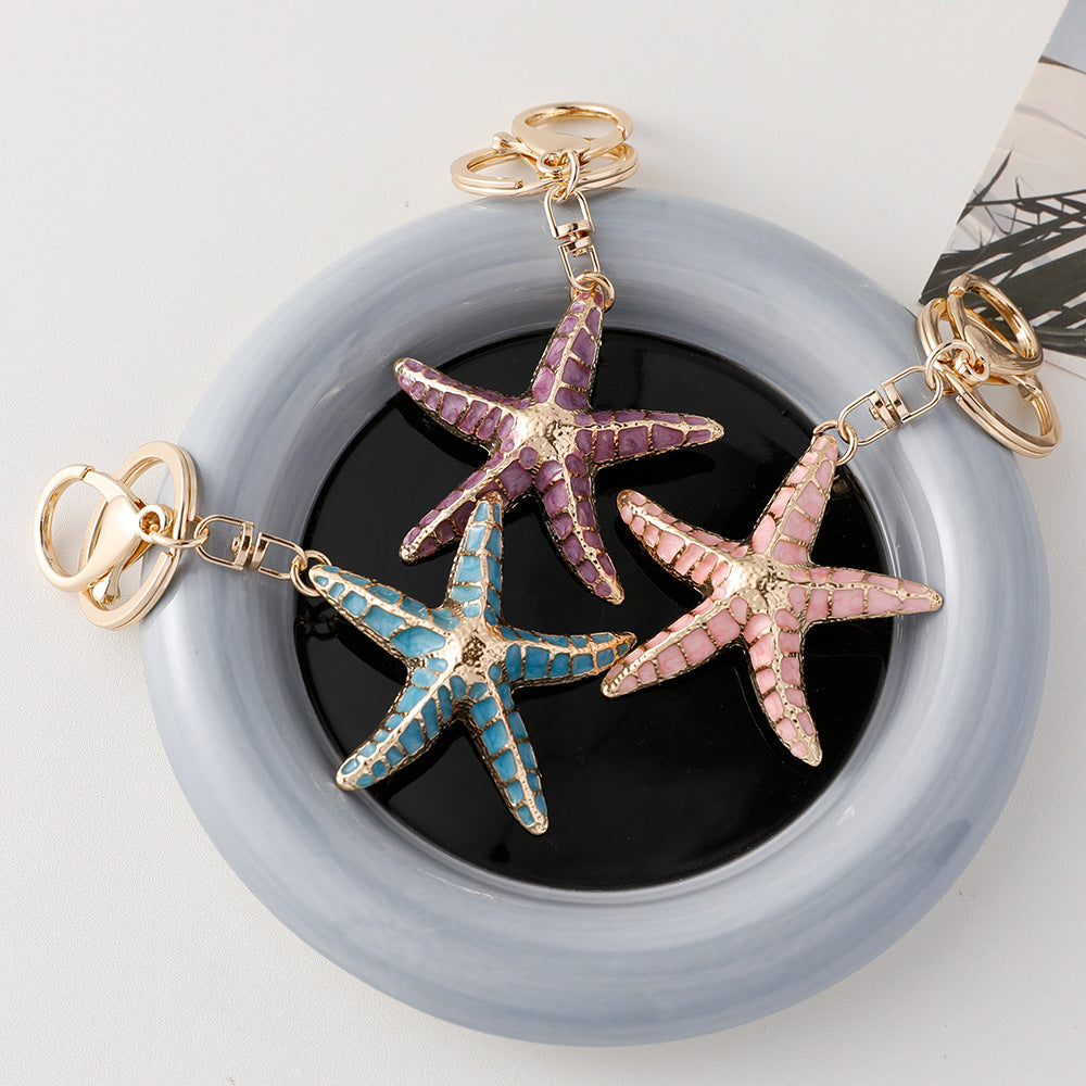 Starfish Keychain