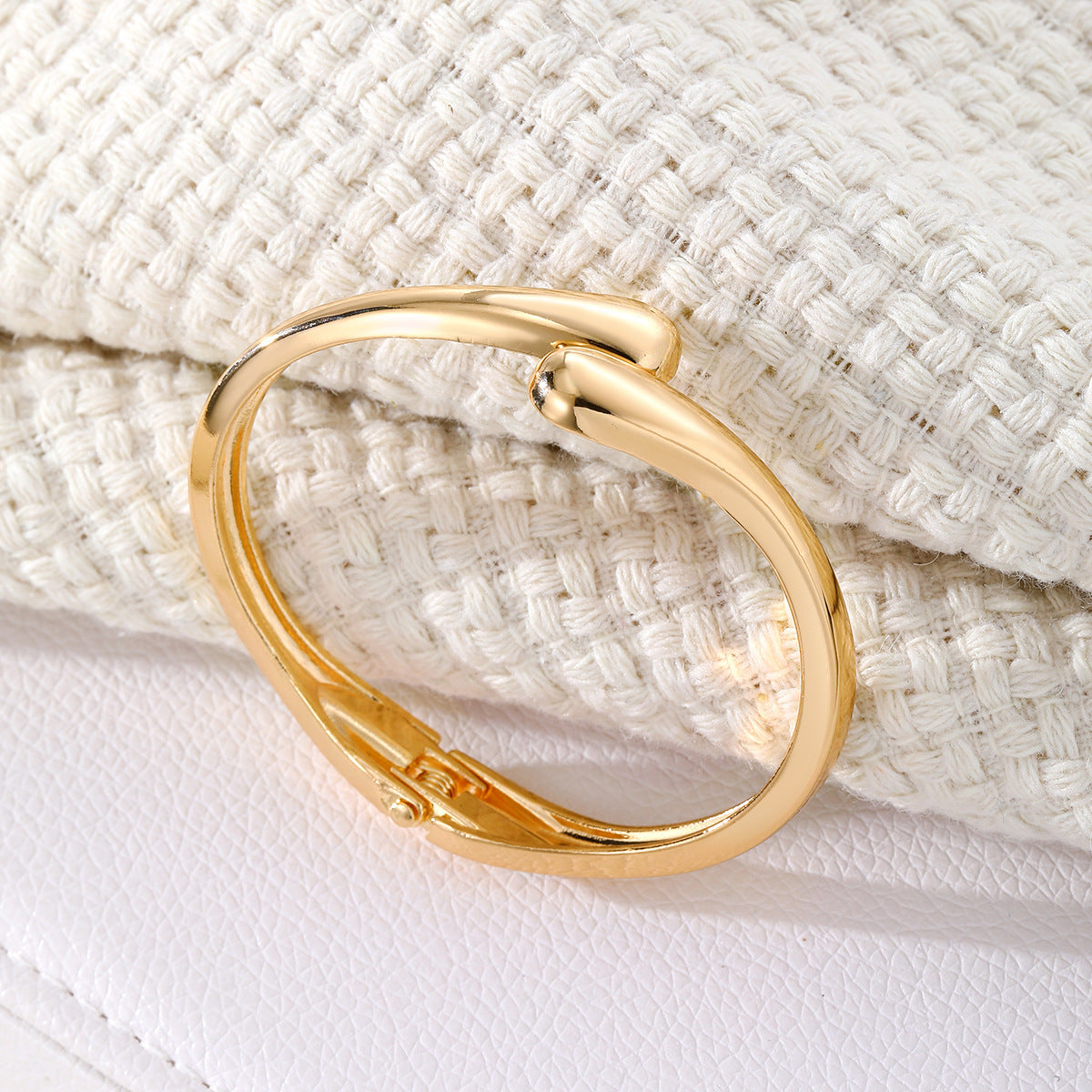 Glossy Gold & Silver Bracelet
