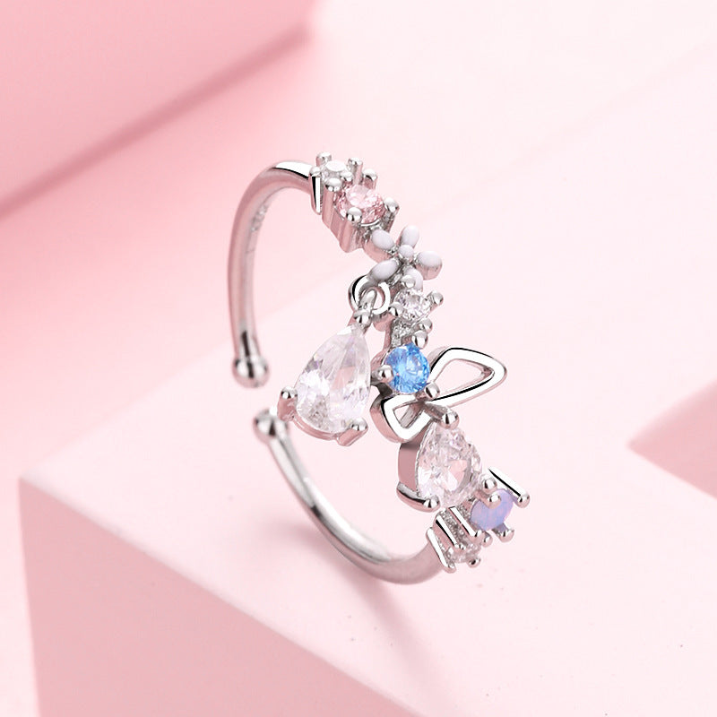 Japanese Style Silver Ring