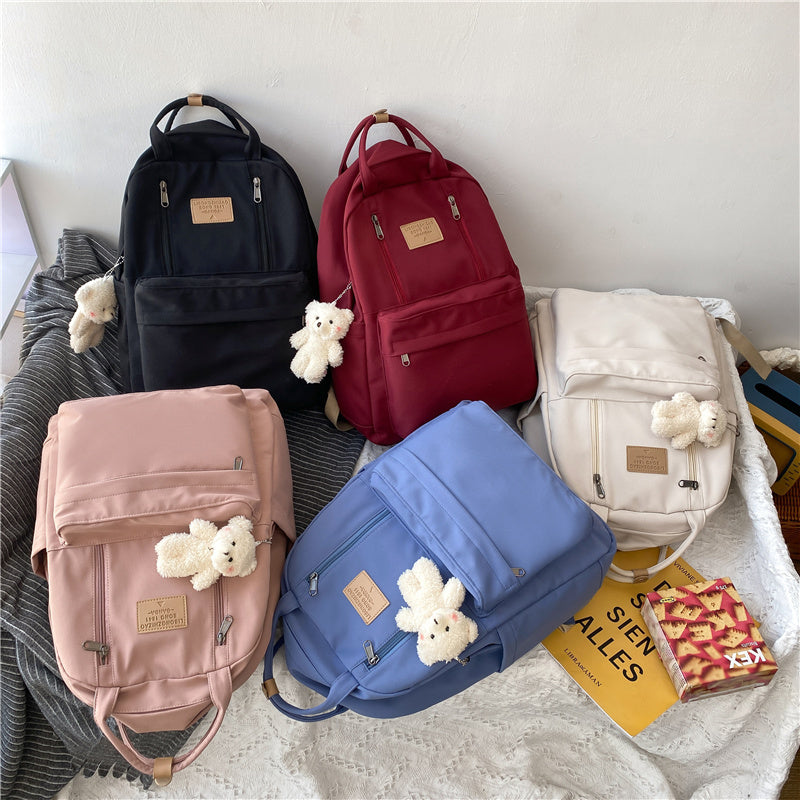 Double Zipper Backpack