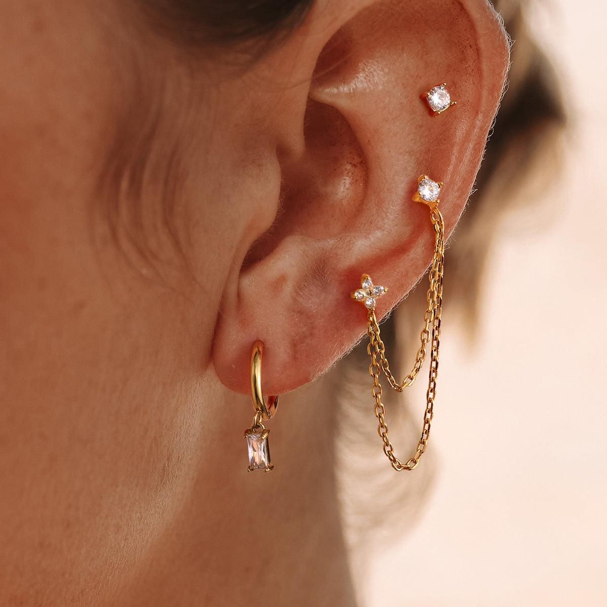 Earrings Light Luxury