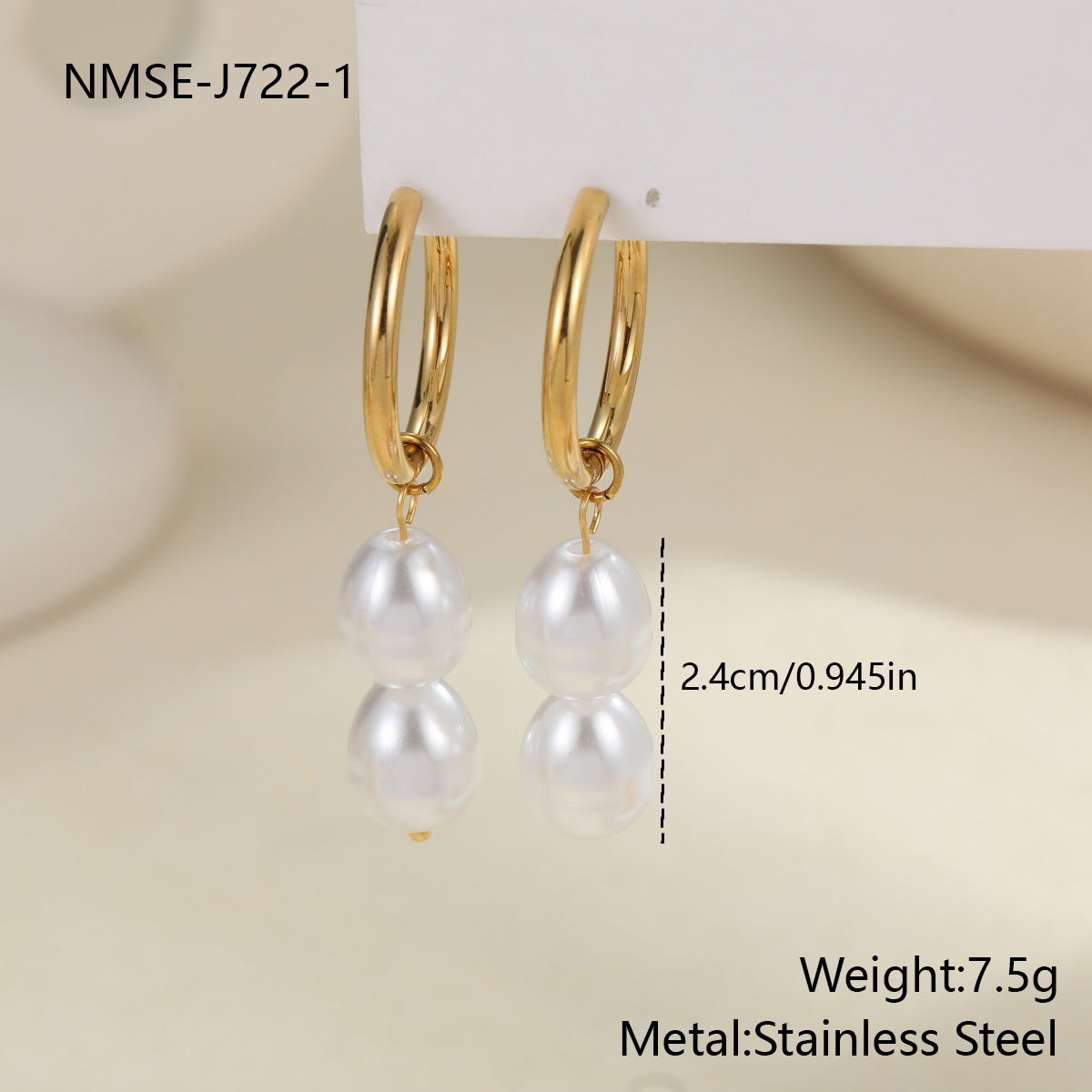 Tassel Pearl Earrings