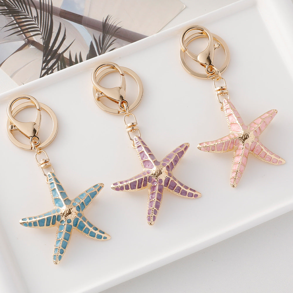 Starfish Keychain