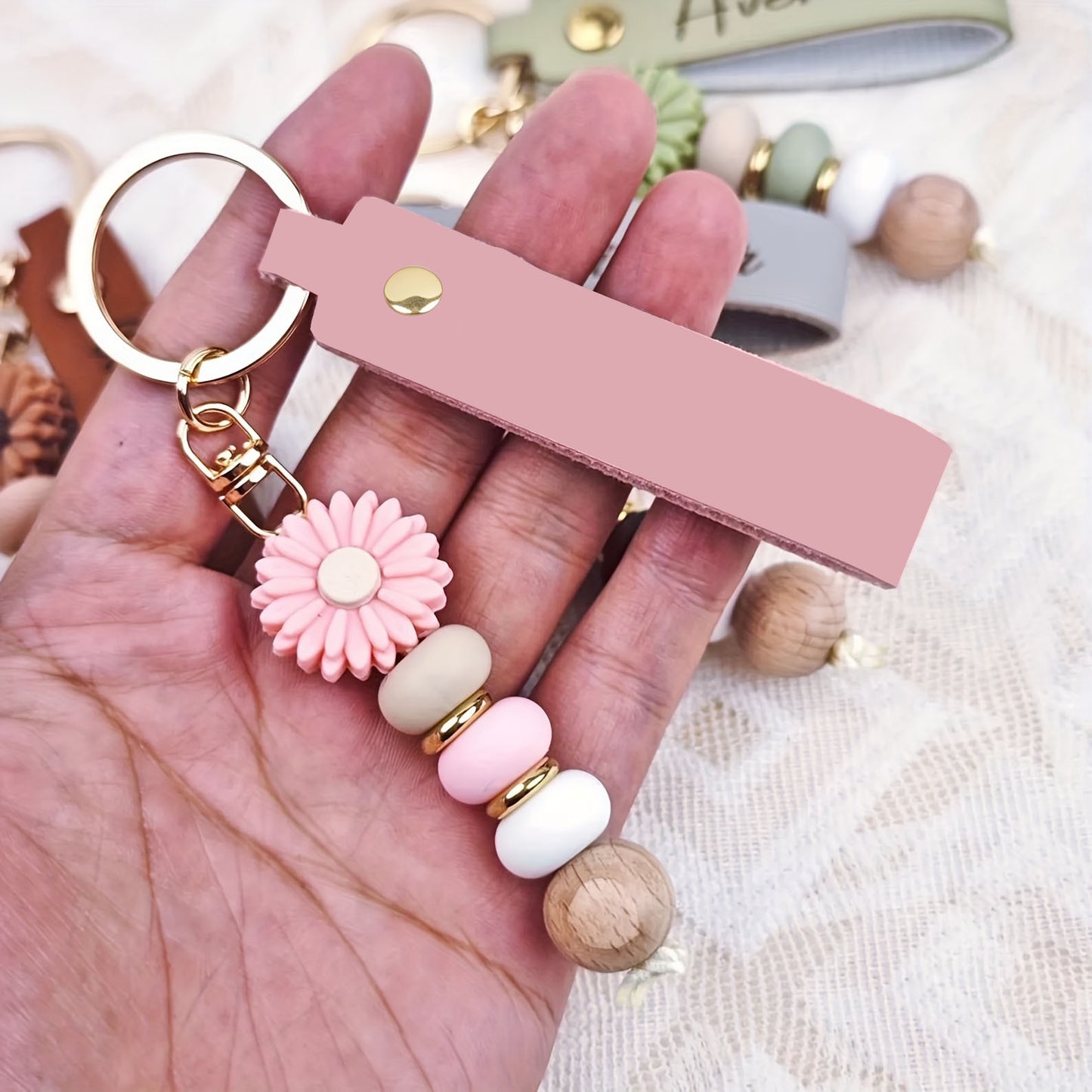Beaded Keychain