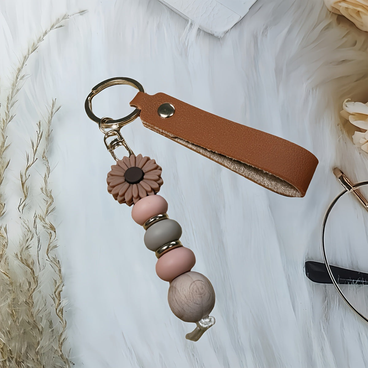 Beaded Keychain