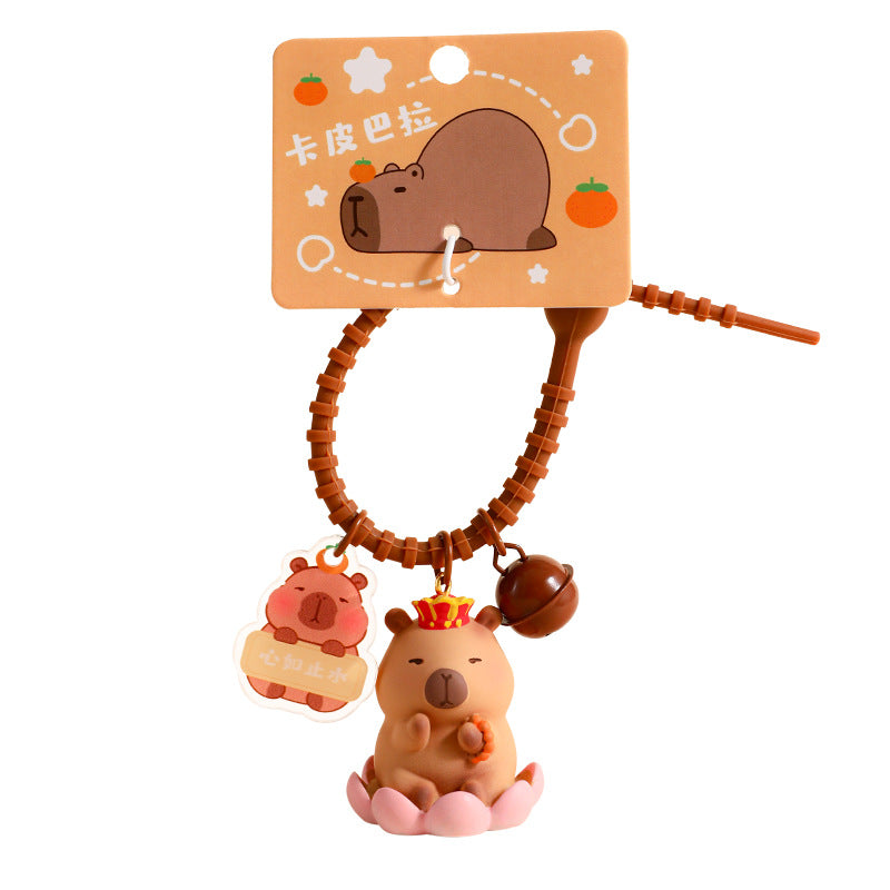 Capybara Keychain