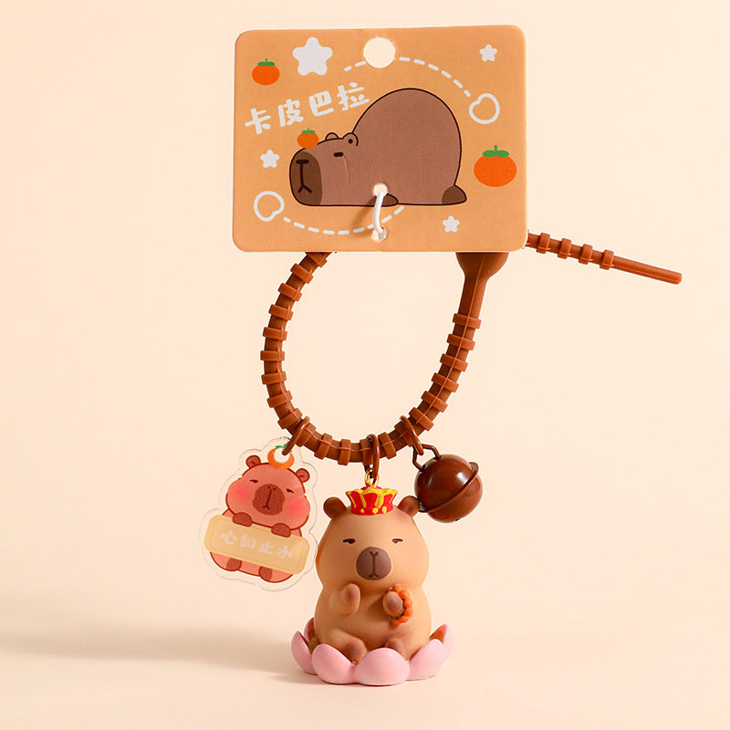 Capybara Keychain