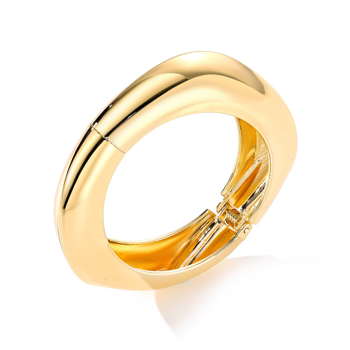Glossy Gold & Silver Bracelet