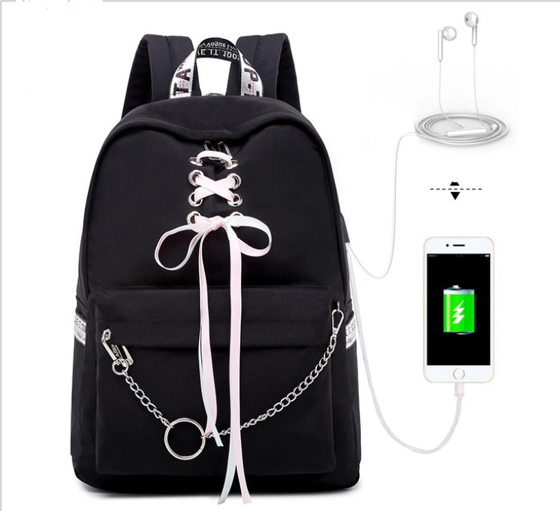 Backpack With Charging Port