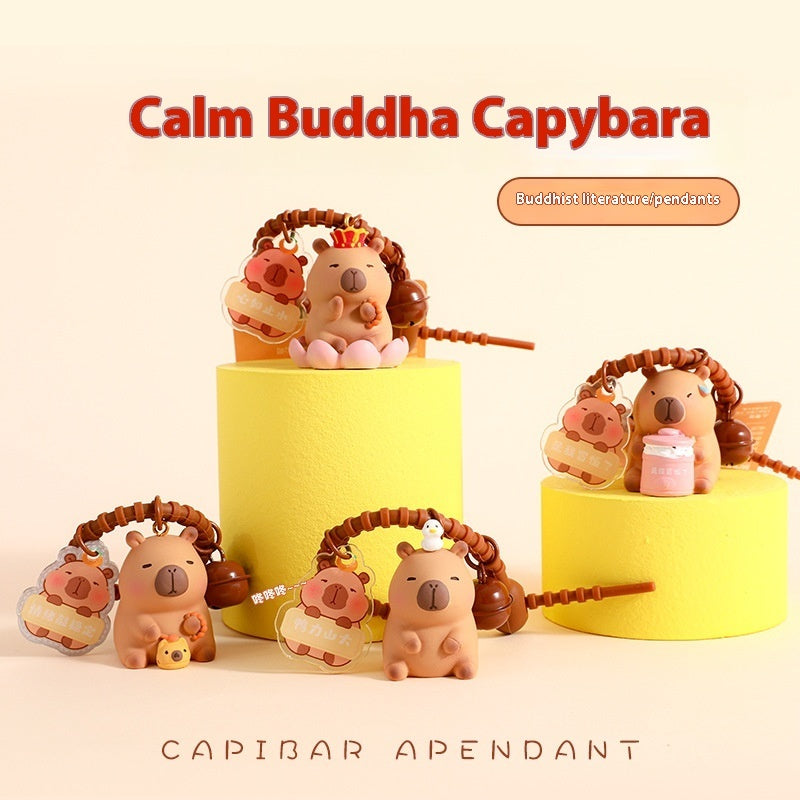 Capybara Keychain
