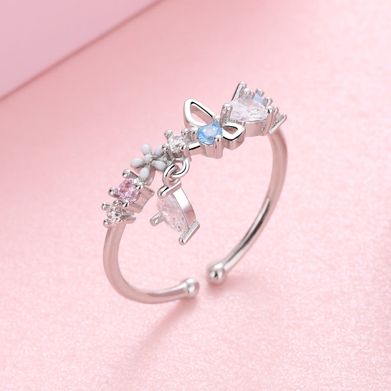 Japanese Style Silver Ring