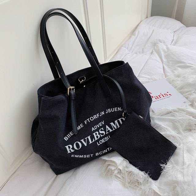 Canvas Large Tote Bag